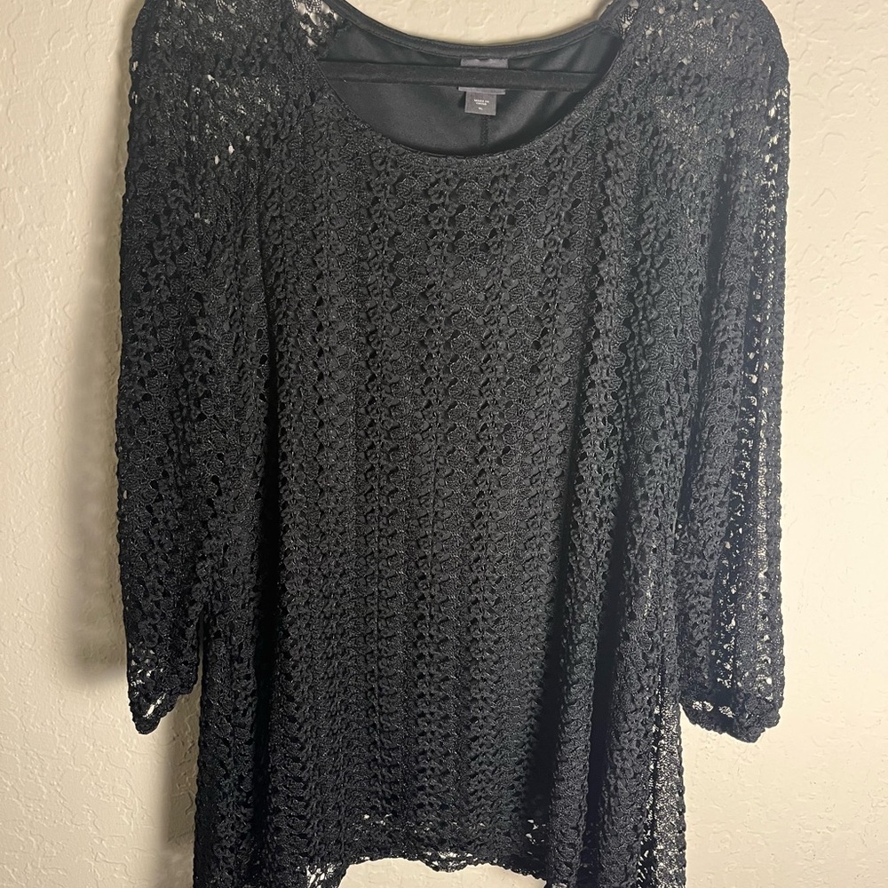 Covington Women's Black Knit Top